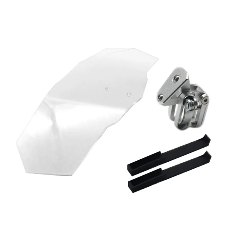

Adjustable Windshield Variable Spoiler Windscreen Universal for Suzuki Kawasaki BMW Honda Yamaha Ducati