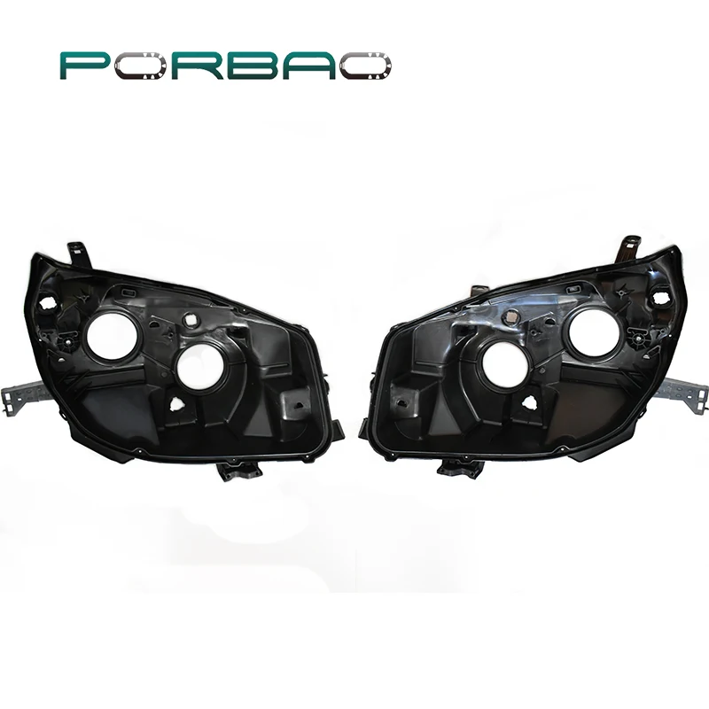 

Задняя фара для Toyota Prado 2010 2011 2012 2013, задняя крышка автомобиля, передний автомобильный абажур, объектив, задняя крышка, черная пластиковая крышка