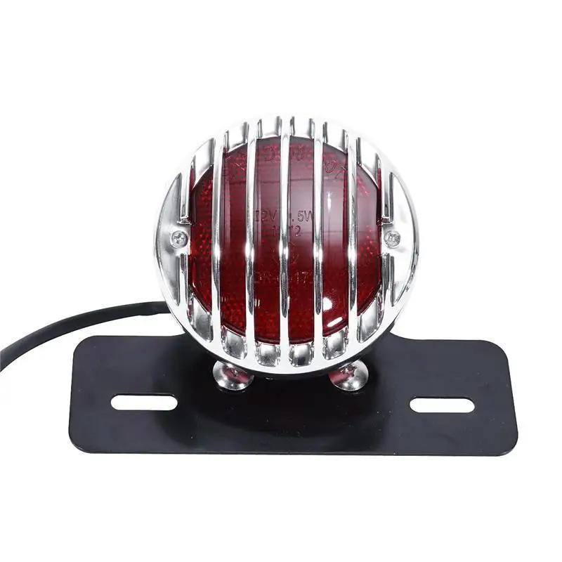 Задний стоп-сигнал мотоцикла с держателем номерного знака для Honda/Ducati/Yamaha/Suzuki/Cafe