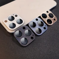 glass lens case for iphone 13 pro max glass metal ring case for iphone 13 mini full cover camera lens case