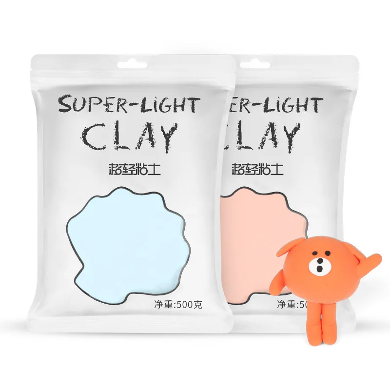 

1 piece of 500g soft clay sculpture clay mud student DIY craft class ceramic colorful lasting quality new