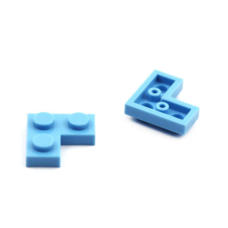 Пластина 2x2 Угловые строительные блоки детали MOC развивающие креативные игрушки