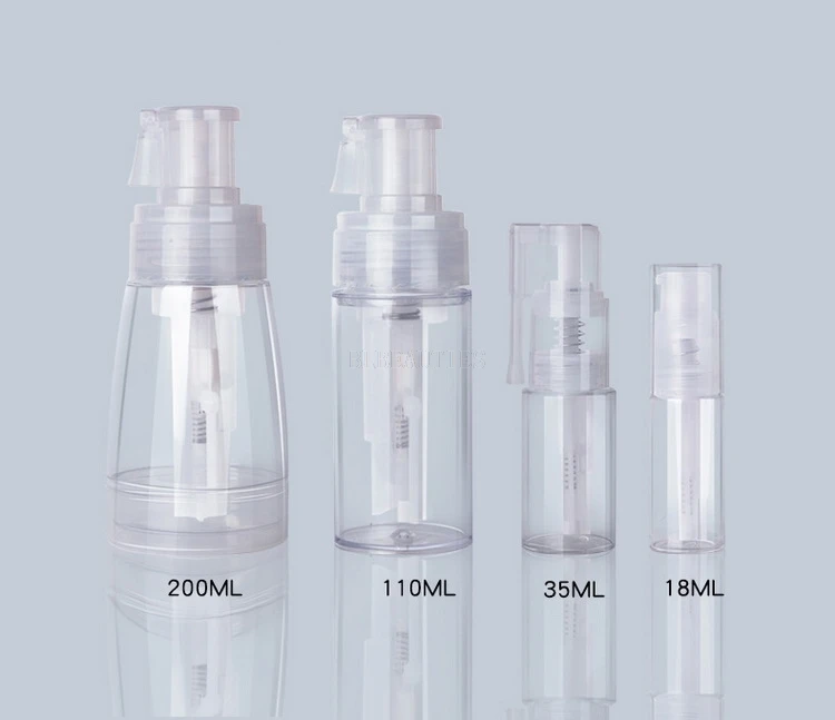 Портативный чистый распылитель для порошка бутылки Пластик многоразового