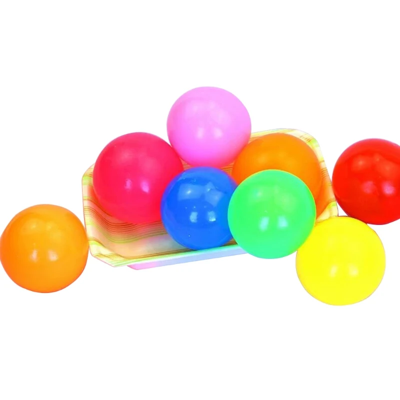 

1PC Silicone Anti-Stress Gadget Miniature Novelty Toy Stress Relief Color-changed Ball Realistic Toy Luminous Pinch Ball