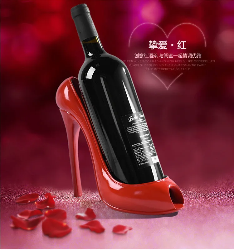 Винный Стеллаж на высоком каблуке для обуви держатель бутылки хранения