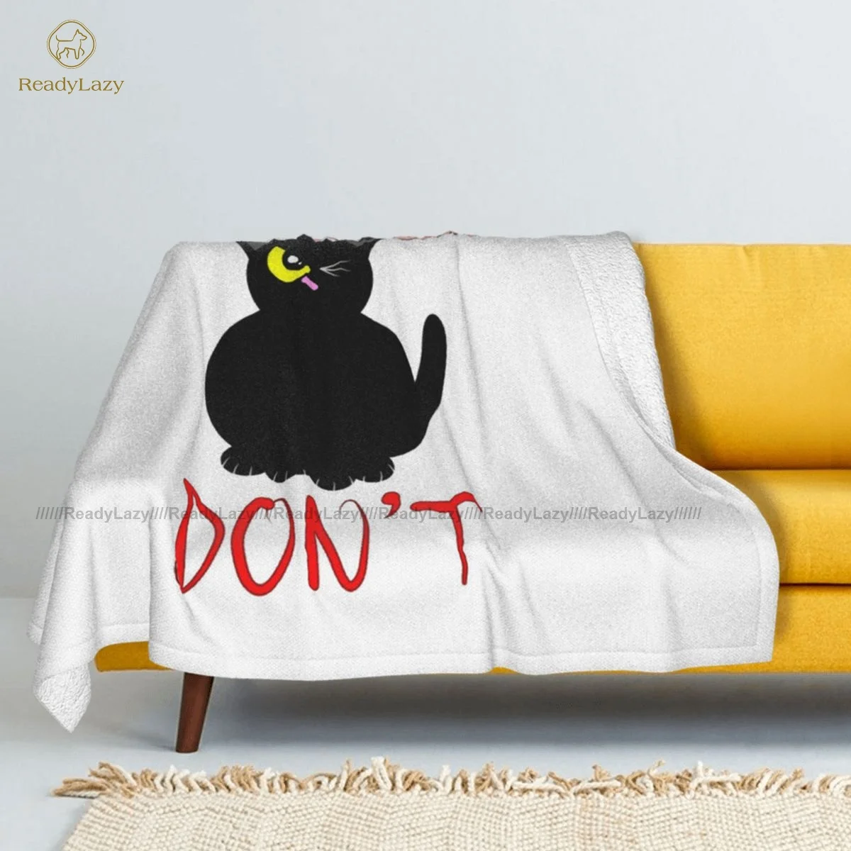 Одеяло в виде черной кошки мягкое одеяло для автомобиля дешевое роскошное