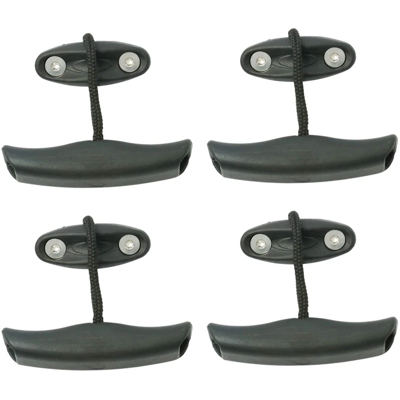 Супер sell 4Pcs каяк каноэ с Т образной ручкой Ручка шнуром лодка ручка для переноски