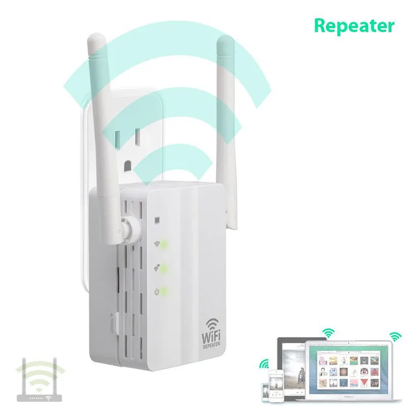 

300 Dual Band AC Wireless 2.4G Wifi Repeater Multiple Use High Antennas Bridge Router Signal Amplifier WIFI Repeater