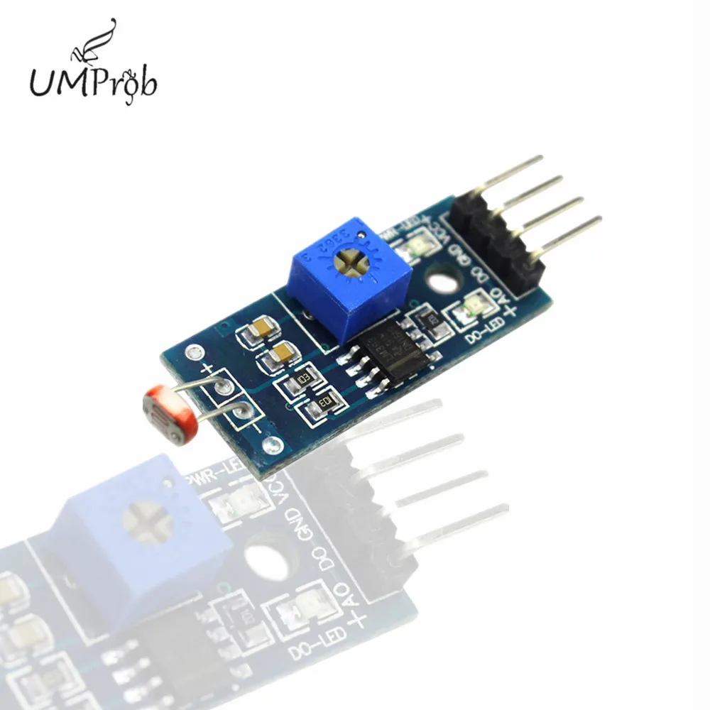 

LM393 Optical Sensitive Resistance Light Detection Photosensitive Sensor Module for arduino DIY Kit school education lab