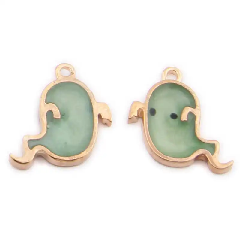

Fashion creative Halloween series DIY jewelry pendants alloy Enamel Jewelry 10 pieces / set
