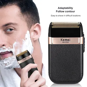Electric Shaver For Men Rechargeable Razor Shaving Machine Beard Trimmer Shaver USB charging barbeador Twin Blade Waterproof