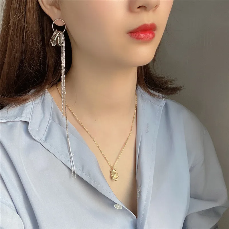 RUIYI реальные 925 пробы серебряные серьги для женщин в винтажном стиле украшенные