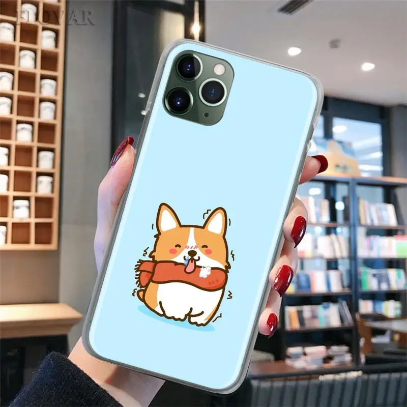 

Animal Pug Dog Phone Case for iPhone 11 Pro 7 8 XR SE 2020 X XS MAX 11 Pro MAX 7+ 8+ 6 6s Plus 5S Hard Cover