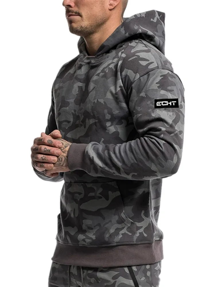 

2020 nova moda camuflagem hoodies moletom masculino camo com capuz hip outono inverno militar hoodie dos homens roupas