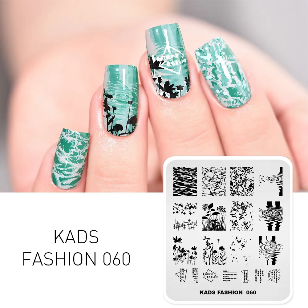 Fashion 060 Rolabling Новое поступление 17 ногтей штамповки пластины дизайн ногтей шаблоны для стемпинга для палитра лаков инструмент для трафаретов печать ногтей искусство стемпинг штамп для стемпинга пластины для стемпинга - Цвет: Fashion 060