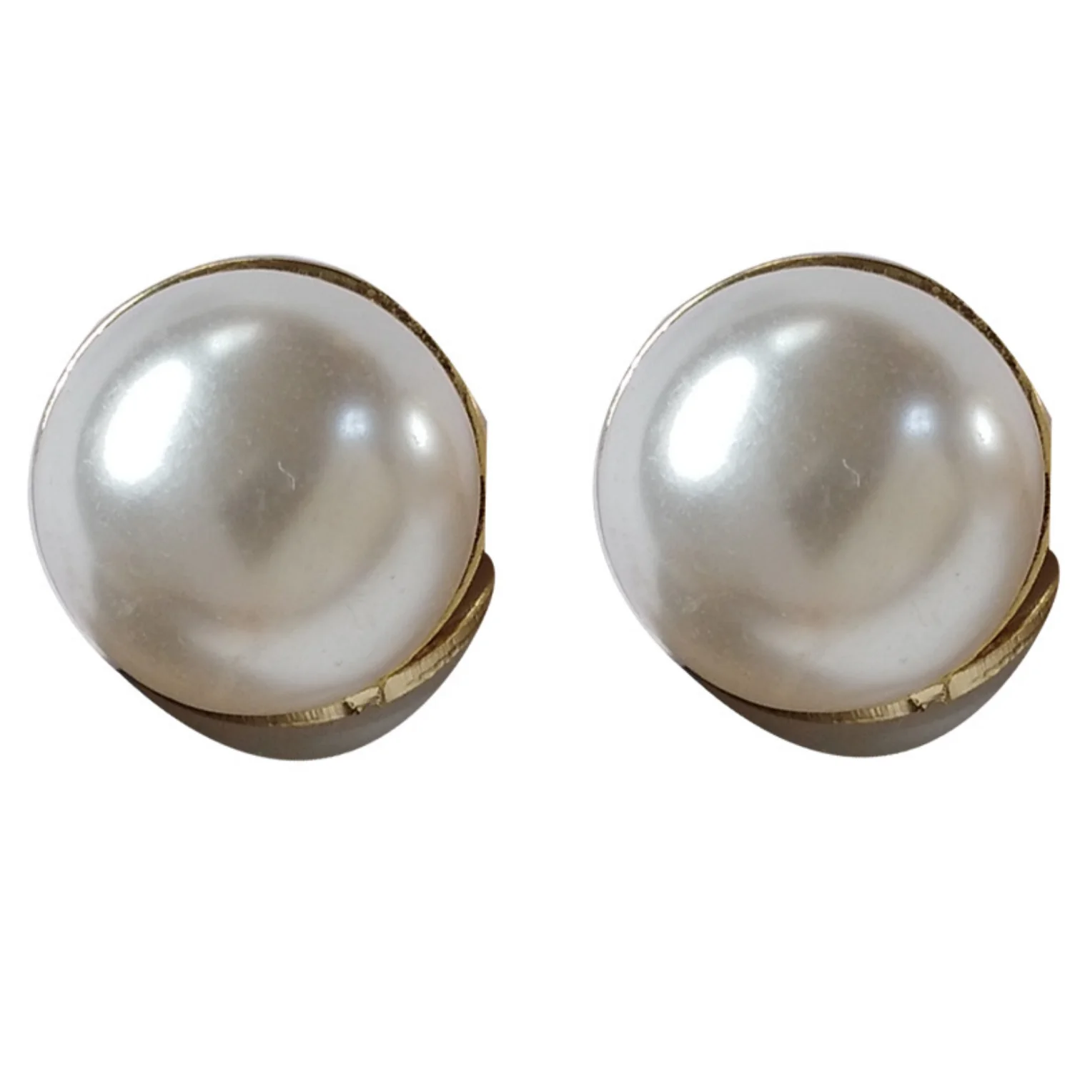 

New niche design pearl earrings French retro light luxury earrings temperament simple high-end earrings