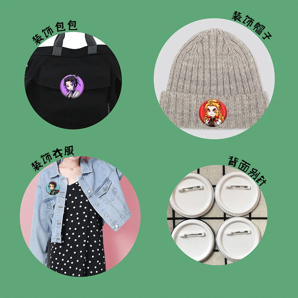 Рубашки стикер аниме Луффи Nami pin пальто платье одежда Кепка сумка DIY декорировать