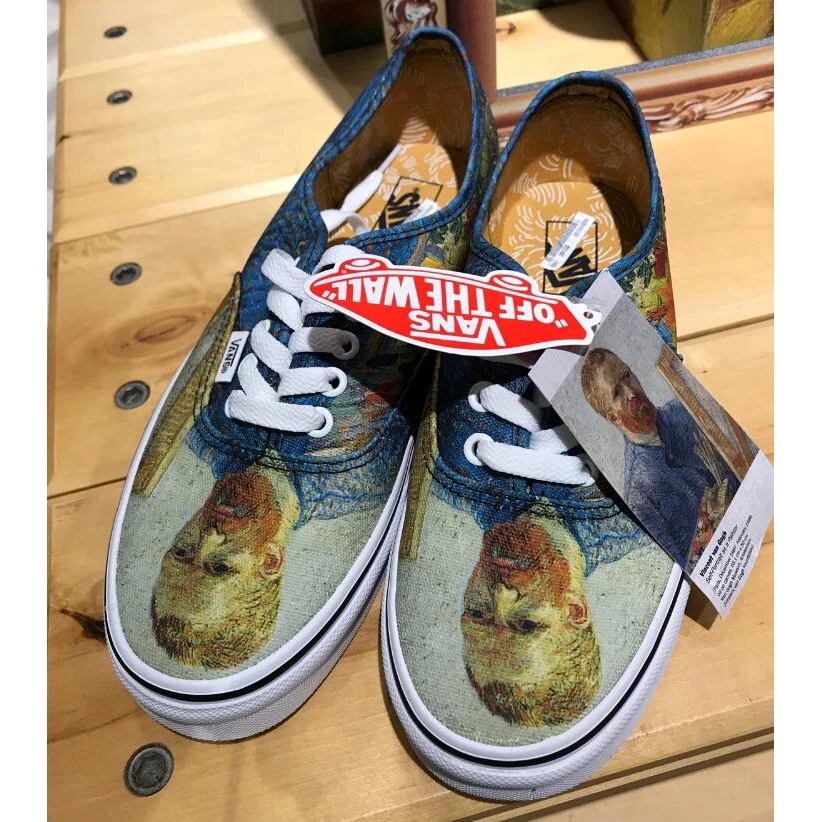 Оригинальная обувь для автопортрета Vanses x Vincent Van Gogh | Спорт и развлечения
