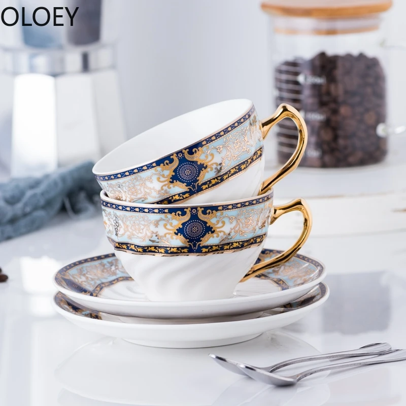 Японский Европейский костяной фарфор кофейная чашка и блюдце набор Королевский