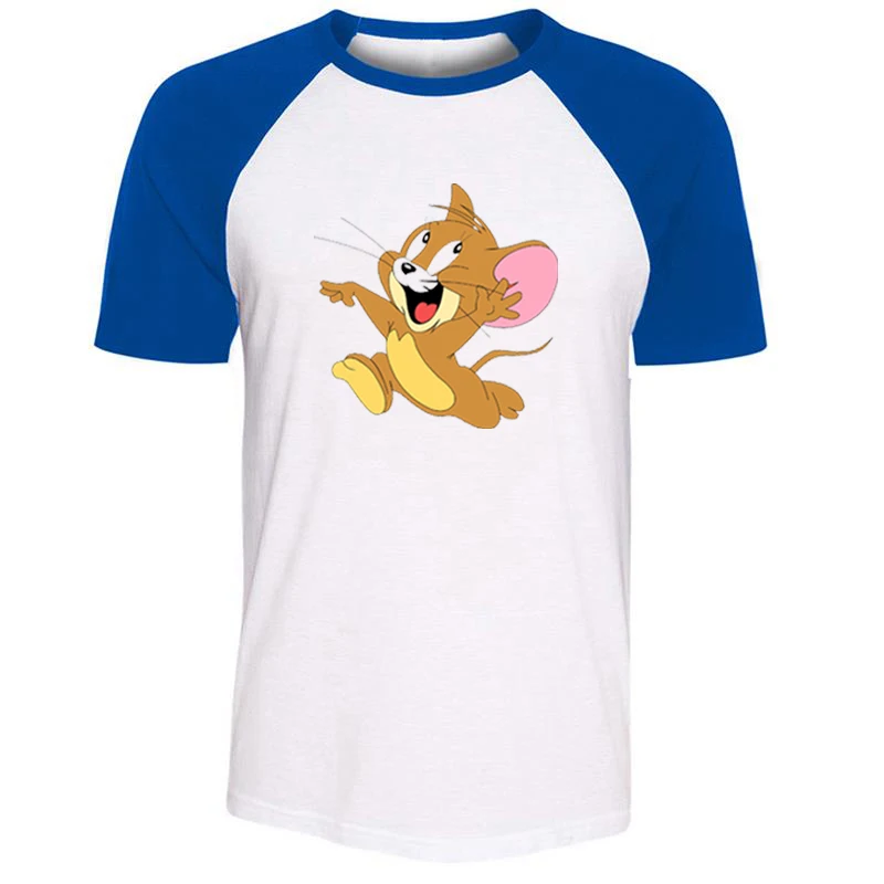 Футболка с изображением кошки и мыши из мультфильма Покемон псидак Нин NIN Nine Inch