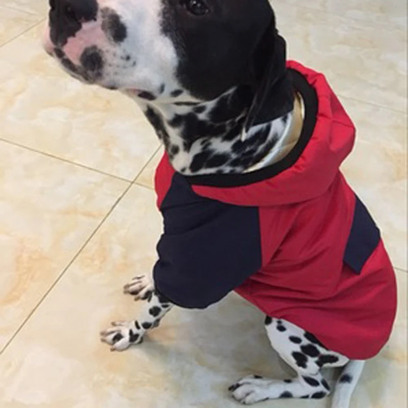 Зимняя одежда для собак водонепроницаемая теплая куртка с капюшоном маленьких и