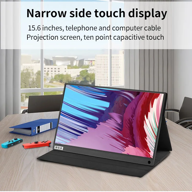 

Монитор портативный, 15,6 дюйма, USB Type-C, с чехлом