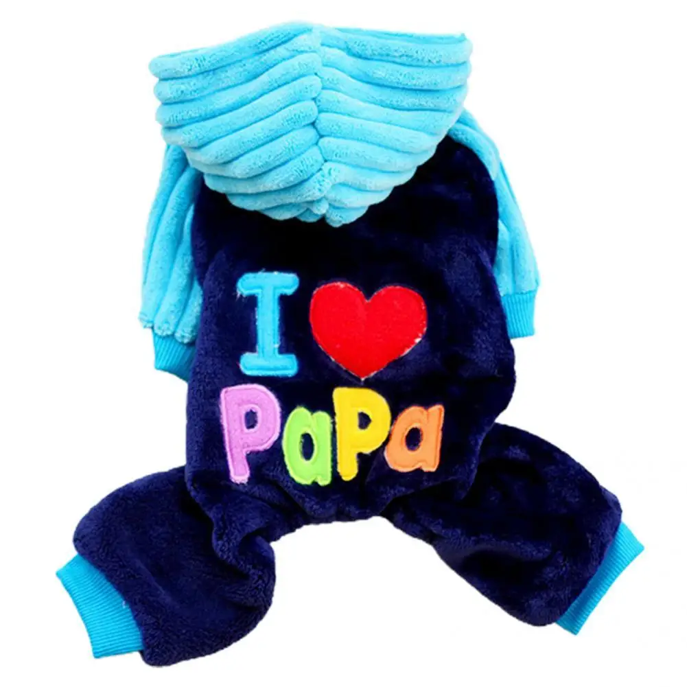 

Anti-wear Coral Fleece Practical Warm-keeping Pet Clothes for Daily Wear