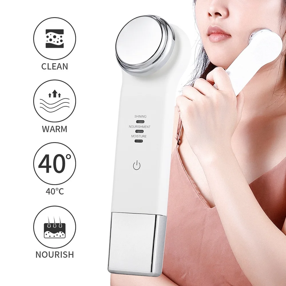 

Электрическая Антивозрастная машина ультразвуковое устройство для красоты лица ионный очиститель для лица против морщин Вибрационный мас...