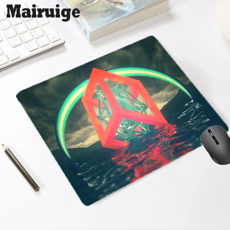 

Mairuige Creative Three-dimensional Square Pattern Gaming Accessories Office Computer Laptop Small Mouse Pad Non-slip Desk Mat