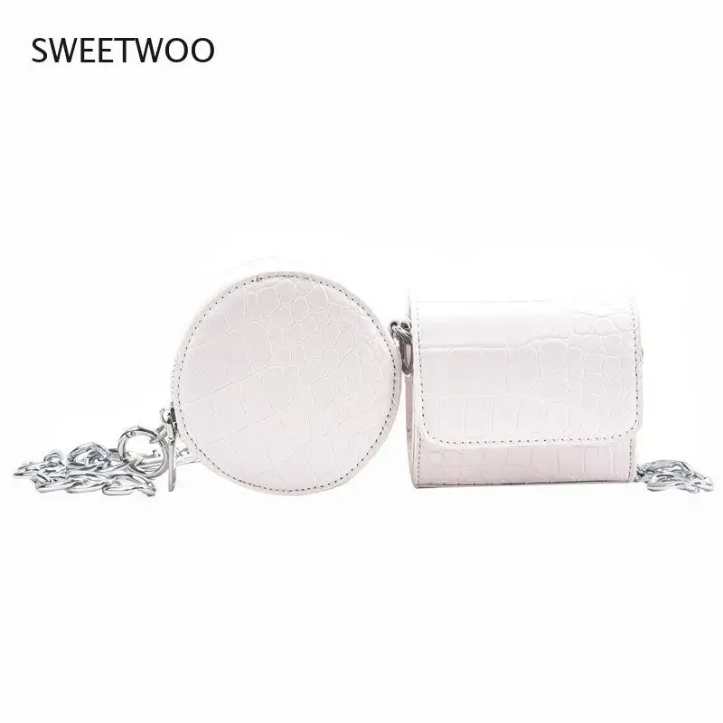 

All-Match Ins Messenger Bag Female 2021 New Trend Fashion Chain Niche Two-In-One Small Bag Lipstick Bag