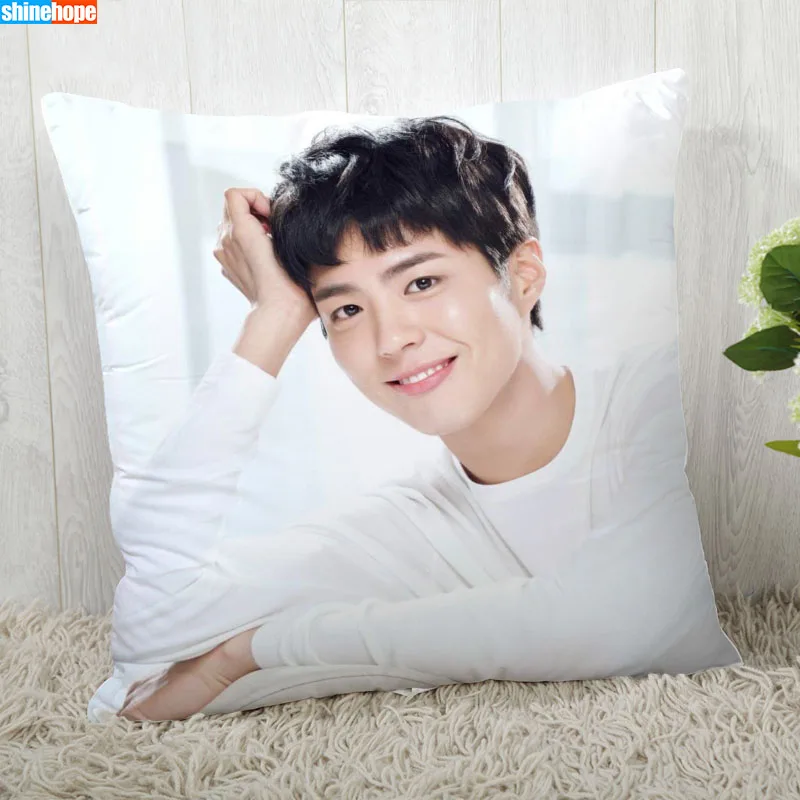 

Park Bo Gum Kissen Abdeckung Anpassen Kissenbezug Moderne Home Dekorative Kissen Fall Für Wohnzimmer 45X45cm,40X40cm EINE 2020.9