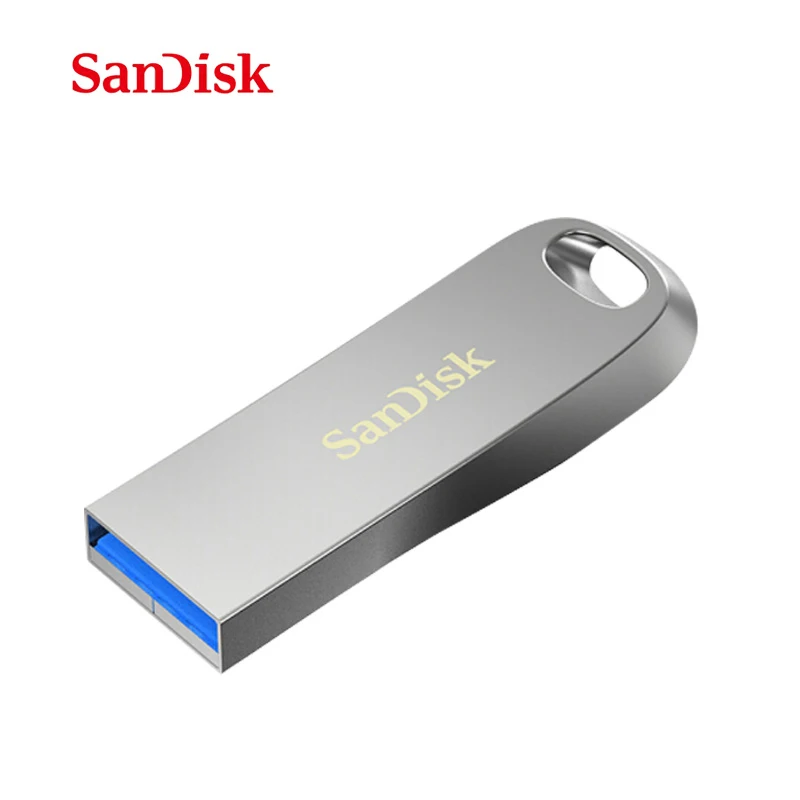 Стильный металлический USB флеш накопитель SanDisk CZ74 резервная копия защита паролем