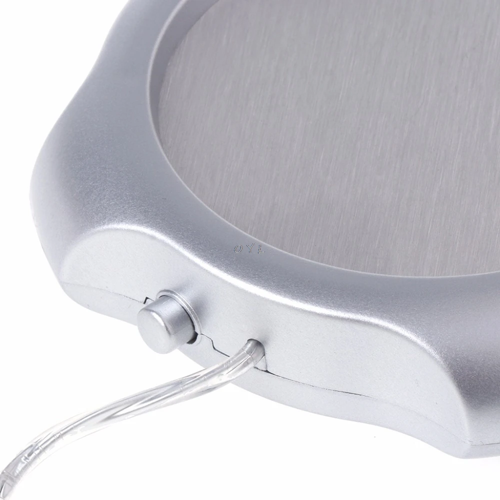 Мини USB Электрический питательный стакан с подогревом тарелка для офиса и домашнего использования и Прямая поставка