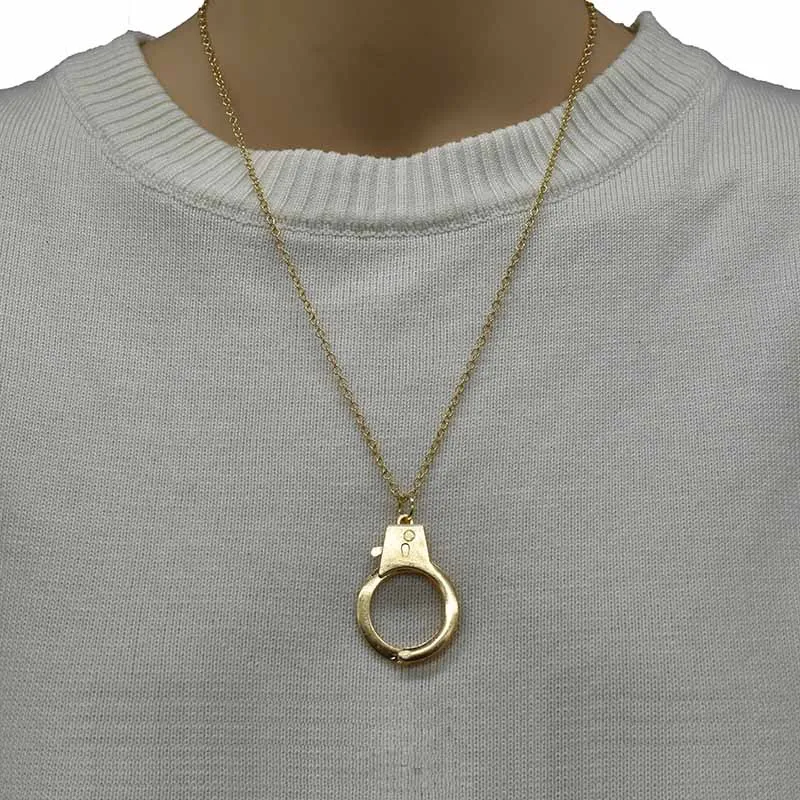 Готические наручники подвеска ожерелье панк воротник массивные ожерелья для