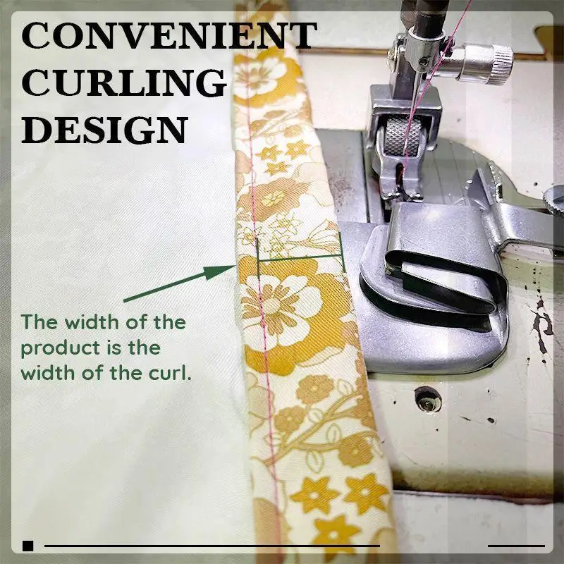 1 шт. ролик для завивки швов швейной машины плоская швейная машина с выдвижным