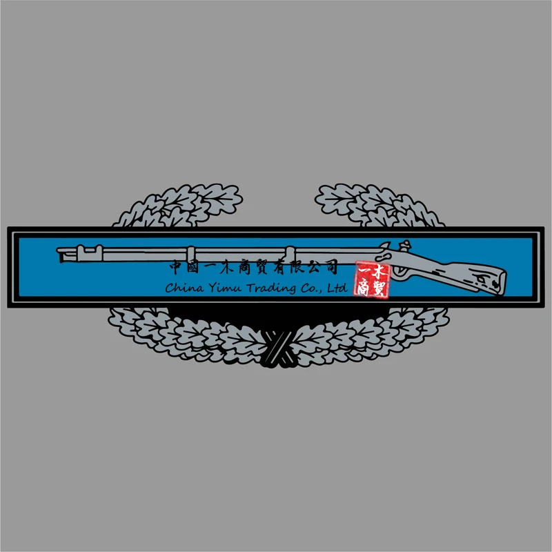

США Армейский боевой пехотный значок военный логотип наклейка на бампер виниловая наклейка