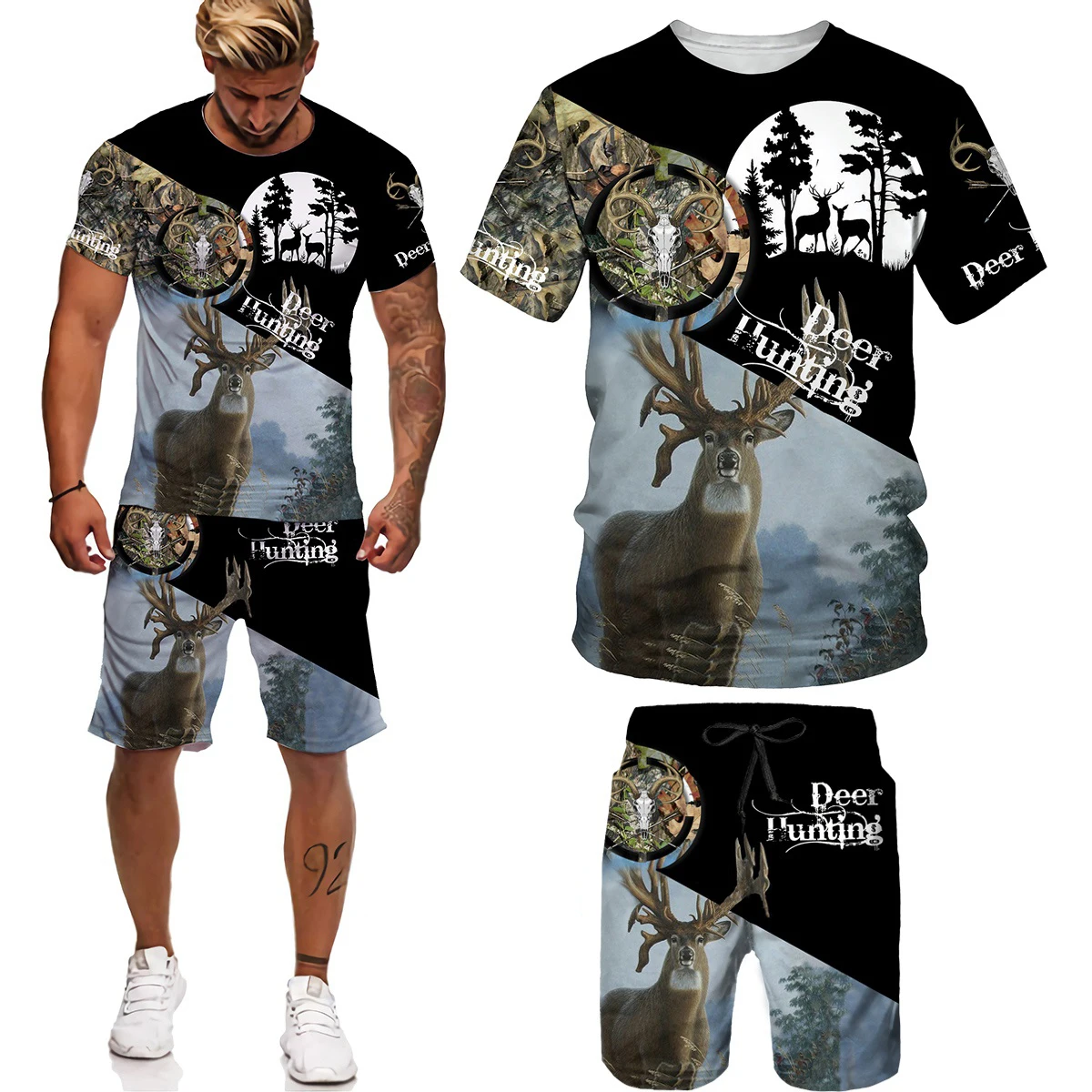 

2021 Скандинавская мифологическая футболка с 3D принтом, высококачественный мужской топ, свободная футболка оверсайз, спортивные мужские шор...