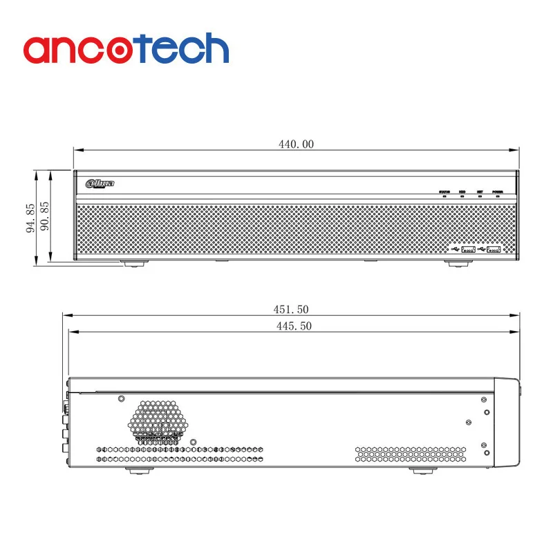 Preise Dahua NVR CCTV 64 Kanal 2U 4K & H.265 Pro Netzwerk Video Recorder (V2.00) NVR5864-4KS2