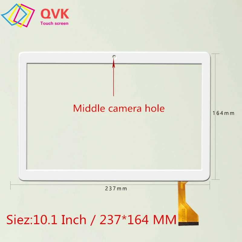 

Tablet touch for OVERMAX QUALCORE 1027 3G 4G touch screen digitizer glass replacement repair panel Free shipping