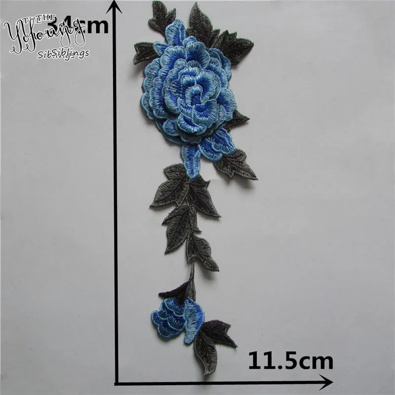 Красивые цветы кружевной вырез ткань для рукоделия вышивка аппликация кружевное