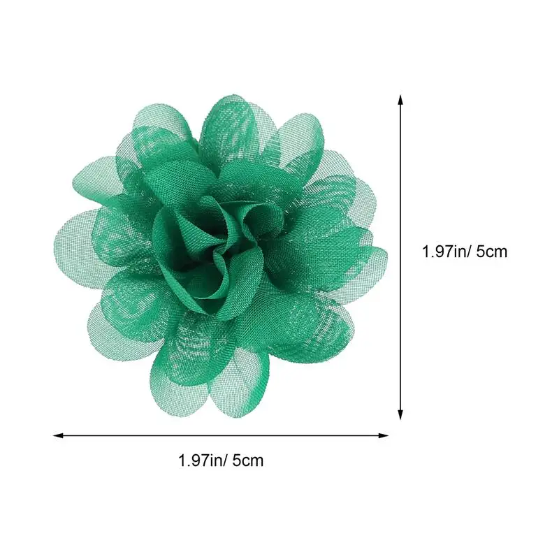 

20pcs Artificial Flower Hairpins Children Dress Up Hair Clip Floral Hair Clips