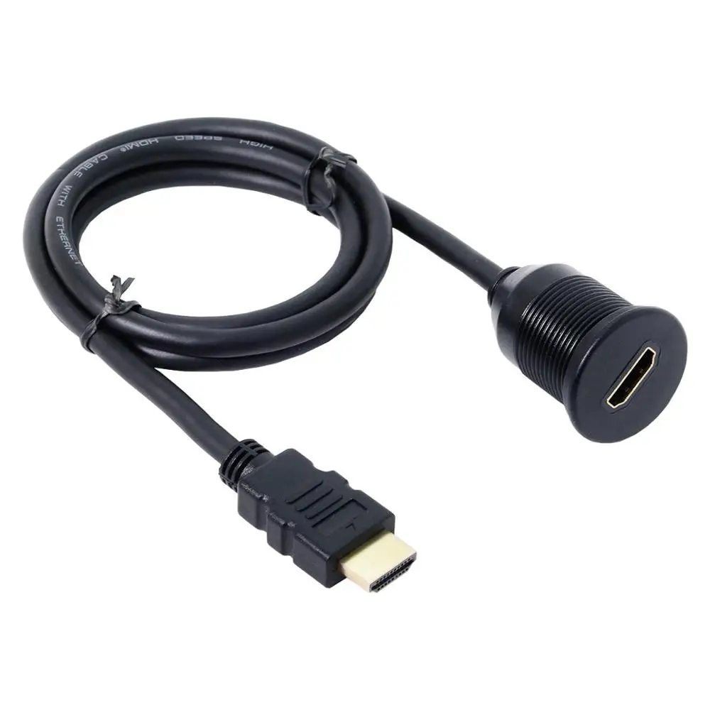 Удлинитель USB 3 0 и HD на HDTV совместимый с AUX водонепроницаемый автомобильный кабель