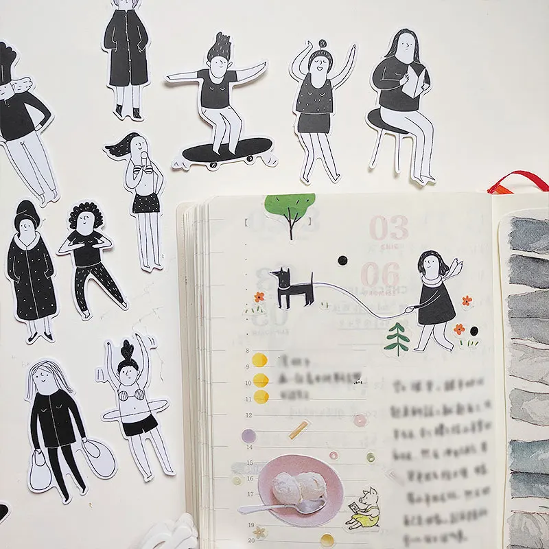 Стикер черный/белый в винтажном стиле 15 цветов Нью-Йорк для рукоделия