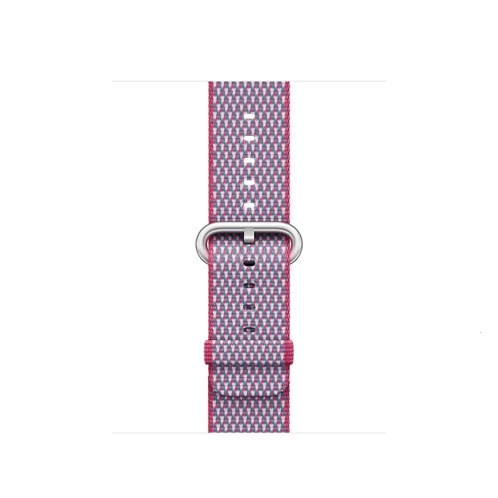 Браслет для apple watch, 44 мм, группа 5, 4, 3, 2, 1, тканый нейлоновый ремешок для iWatch, 40 мм, цветной узор, классическая пряжка
