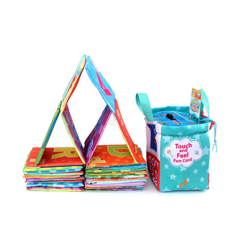 Черный и белый мягкая флеш карты 26 моделей младенцев визуальные головоломки