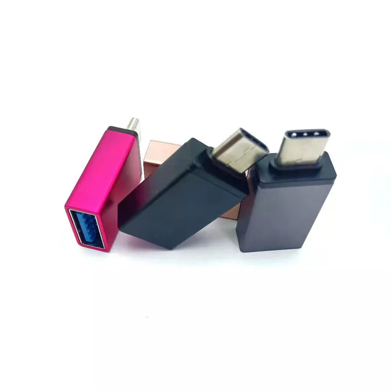 Адаптер OTG с USB 3 0 на Type-c для телефонов Android адаптер U-Disk Huawei Xiaomi 2 шт. | Мобильные