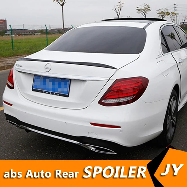 Спойлер для Mercedes Benz W213 2016 2018 ZHUS E class E200L E300L E320L E63 спойлер высокого качества ABS