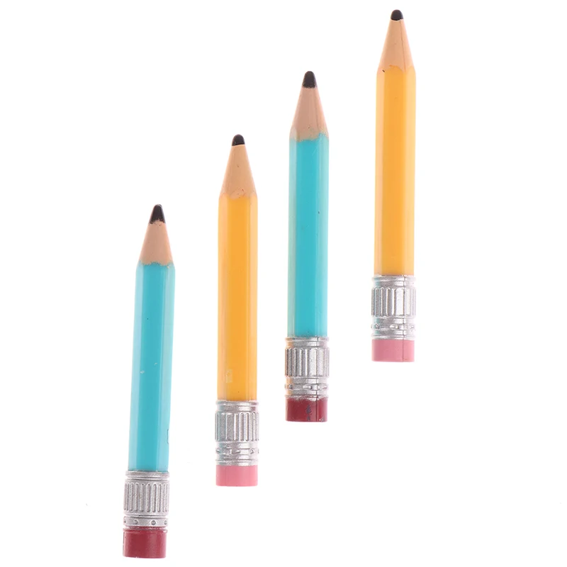

5 шт./компл. миниатюрный цветной карандаш для кукол, Детская симуляционная игрушка, кукла, подарок для детей, случайный цвет