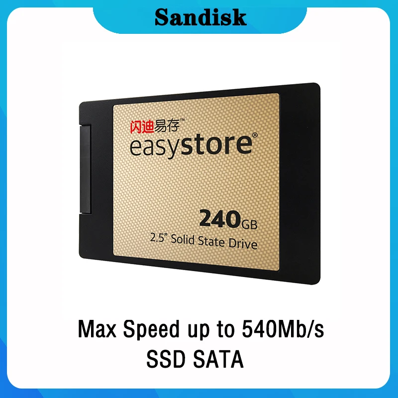 Sandisk SSD 120GB Internal Solid State Disk Hard Drive SATA 3 540MBS 480GB 240GB Revision 3.0 for Laptop Desktop Computer | Компьютеры и