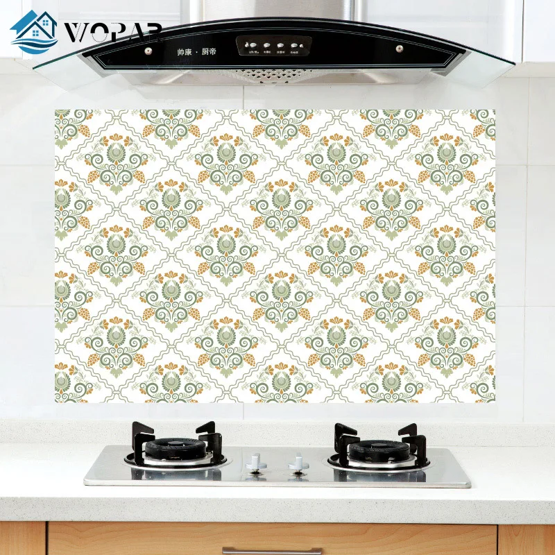 Европейские кухонные наклейки виниловые водонепроницаемые маслостойкие